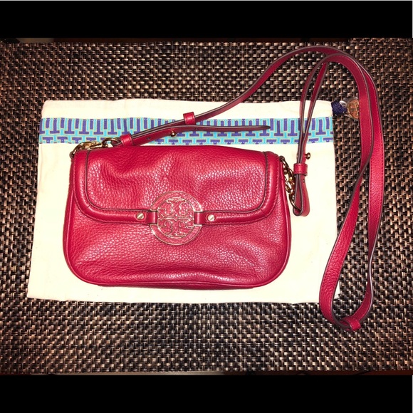 Tory Burch Amanda red crossbody purse - Picture 2 of 4